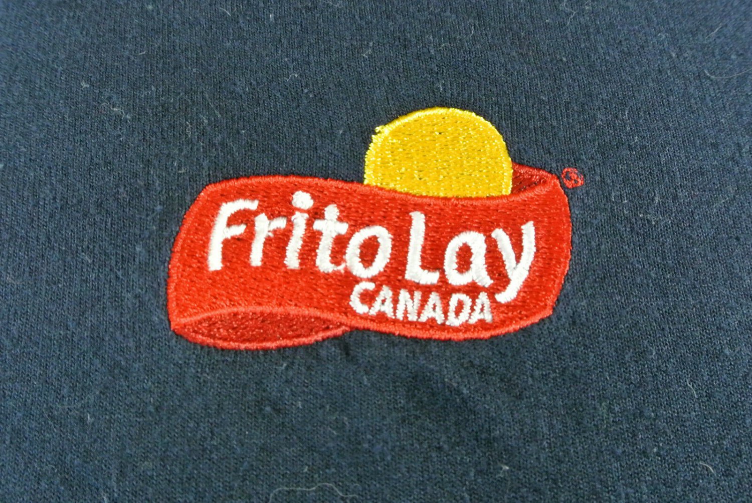 FRITO LAY Chips Employee Uniform Shirt Blue Men's Size L 42 EUC