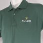 ROLEX Jewelry Store Employee Uniform Polo Shirt Green Size XL NEW MT