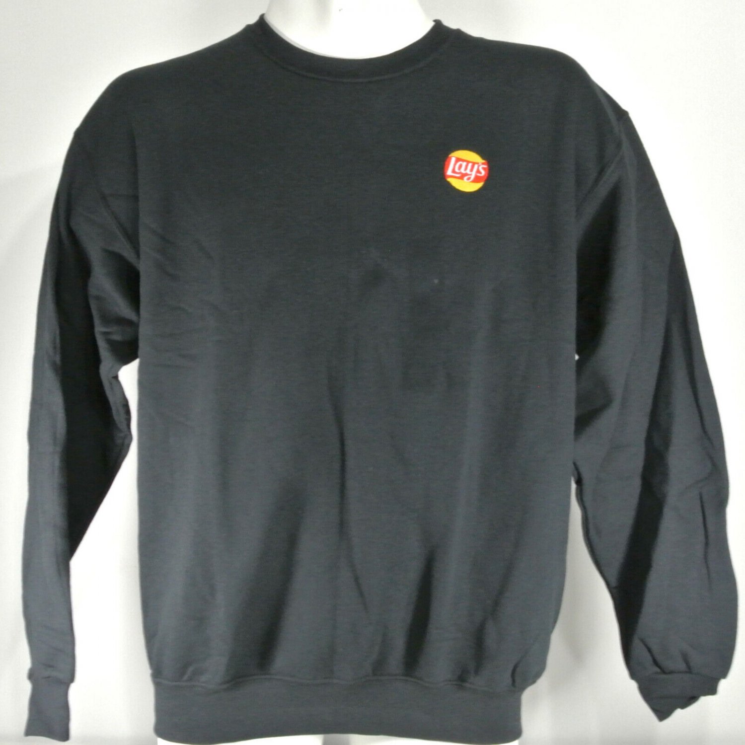 LAY'S Frito Lay Potato Chips Employee Uniform Sweatshirt Black 3XL NEW MT