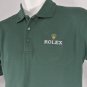 ROLEX Jewelry Store Employee Uniform Polo Shirt Green Size XL NEW