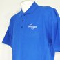 KROGER Grocery Store Manager Employee Uniform Polo Shirt Blue Size M Medium NEW