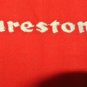 FIRESTONE Tire Automotive Employee Uniform Polo Shirt Red Size M Medium NEW