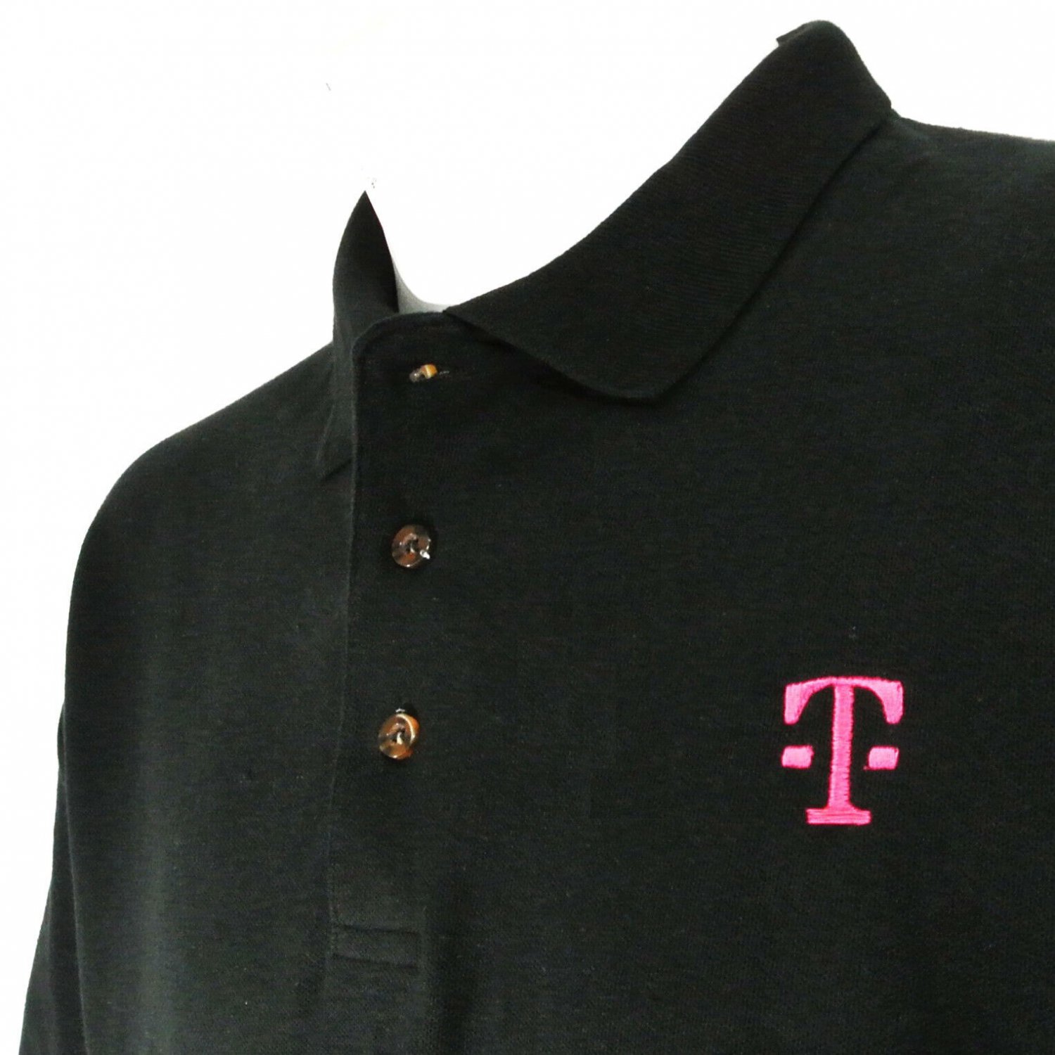 T-MOBILE Communications Tech Employee Uniform Polo Shirt Black Size XL NEW