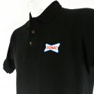 SONIC Drive In Fast Food Employee Uniform Polo Shirt Black Size M Medium NEW