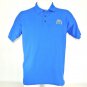 McDONALDS Fast Food Employee Uniform Polo Shirt Blue Size M Medium NEW