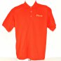 McDONALD'S Pizza Employee Uniform Polo Shirt Red Size M Medium NEW