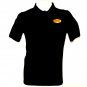 DENNY'S DINER Restaurant Employee Uniform Polo Shirt Black Size XL NEW