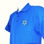WALMART SPARK Associate Manager Employee Uniform Polo Shirt Blue Size L Large