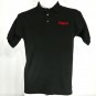 EXXON Gas Station Oil Employee Uniform Polo Shirt Black Size L Large NEW