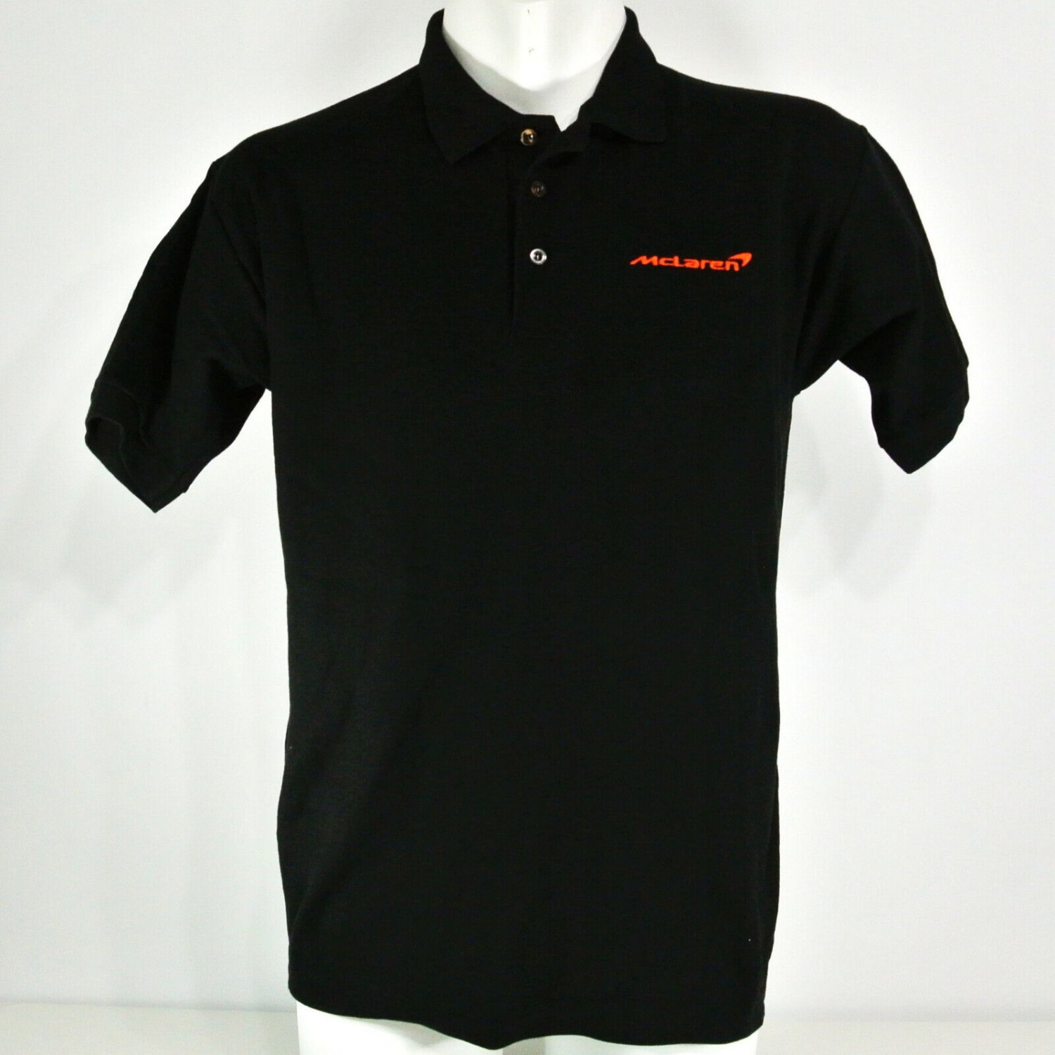 McLAREN F1 / IndyCar Team Polo Shirt Black Formula 1 Racing Size XL NEW