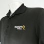 WALMART Wireless Associate Employee Uniform Polo Shirt Black Size M Medium