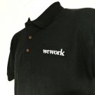 WEWORK Real Estate Concierge Employee Uniform Polo Shirt Black Size M Medium NEW