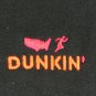 DUNKIN' DONUTS America Runs Employee Uniform Polo Shirt Black Size M Medium NEW