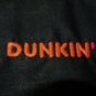 DUNKIN' DONUTS Coffee Employee Uniform Polo Shirt Black Size L Large NEW