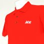 ACE HARDWARE Store Employee Uniform Polo Shirt Red Size XL NEW