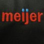 MEIJER Supercenter Store Employee Uniform Polo Shirt Black Size L Large NEW