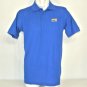 BLOCKBUSTER VIDEO 1990s Employee Uniform Polo Shirt Blue Size XL NEW