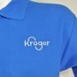 KROGER Grocery Store Manager / Employee Uniform Polo Shirt Blue Size XL NEW