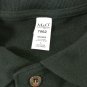 DENNY'S DINER Restaurant Employee Uniform Polo Shirt Black Size L Large