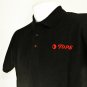 TOPS Markets Grocery Store Employee Uniform Polo Shirt Black Size L Large NEW