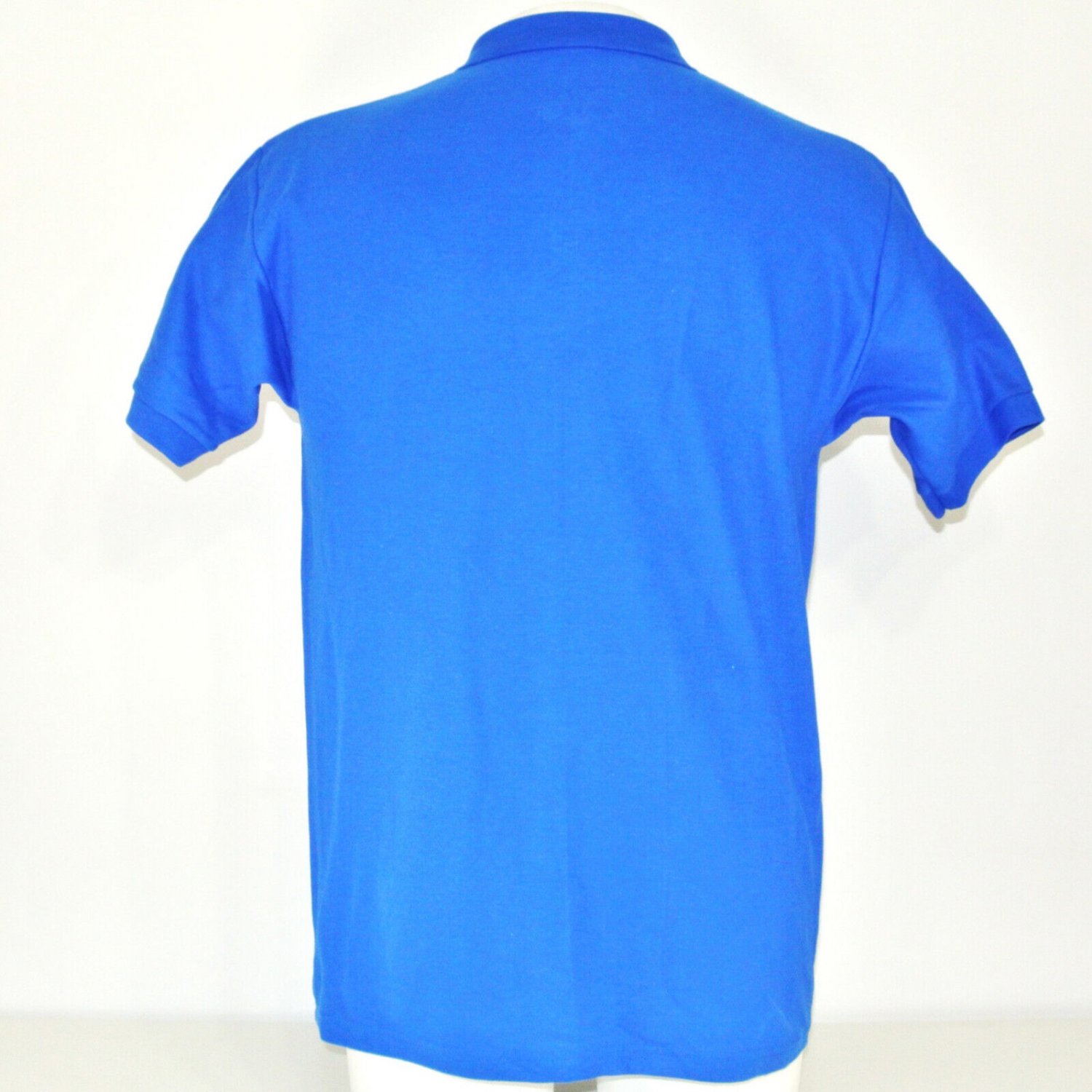 McDONALDS Fast Food Employee Uniform Polo Shirt Blue Size S Small NEW