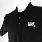 BEST BUY Electronics Store Employee Uniform Polo Shirt Black Size M Medium NEW