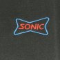 SONIC Drive In Fast Food Employee Uniform Polo Shirt Black Size 2XL NEW