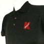 K MART Department Store Employee Uniform Vintage Black Polo Shirt Size 2XL