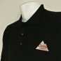 COORS LIGHT Beer Sales Employee Uniform Polo Shirt Black Size L Large NEW
