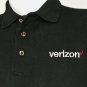 VERIZON Communications Tech Employee Uniform Polo Shirt Black Size 2XL NEW