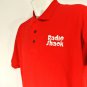 RADIO SHACK Electronics Store Employee Uniform Shirt Red Vintage Size M Medium