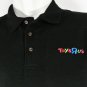 TOYS R US Toy Store Employee Uniform Polo Shirt Black Size S Small NEW