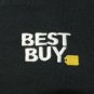 BEST BUY Electronics Store Employee Uniform Polo Shirt Black Size S Small NEW