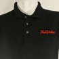 TRUE VALUE HARDWARE Store Employee Uniform Polo Shirt Black Size L Large NEW