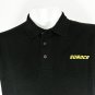 SUNOCO Text Gas Station Oil Employee Uniform Polo Shirt Black Size XL NEW
