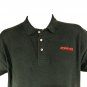 COMPAQ Computer Vintage Tech Employee Uniform Polo Shirt Black Size XL NEW