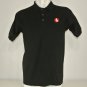 SAFEWAY Logo Grocery Store Employee Uniform Polo Shirt Black Size M Medium NEW