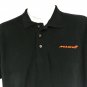 McLAREN IndyCar Team Polo Shirt Black Indy Racing Size XL NEW