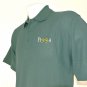 McDONALDS Pizza Promo Employee Uniform Polo Shirt Green Size M Medium NEW