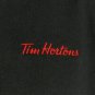 TIM HORTON'S Employee Uniform Polo Shirt Black Size S Small NEW