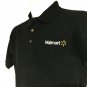 WALMART Associate Employee Uniform Polo Shirt Black X-Large XL NEW