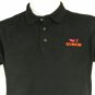 DUNKIN DONUTS America Runs Employee Uniform Polo Shirt Black Size XL NEW