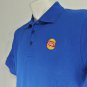 LAY'S Potato Chips Employee Uniform Polo Shirt Blue Size M Medium NEW