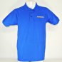 BLOCKBUSTER Vintage Employee Uniform Polo Shirt Blue Size L Large NEW