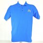 McDONALD'S Fast Food Employee Uniform Polo Shirt Blue Size M Medium NEW
