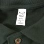DUNKIN DONUTS Coffee Employee Uniform Polo Shirt Black Size L Large NEW