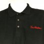 TIM HORTON'S Employee Uniform Polo Shirt Black Size M Medium NEW