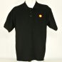 SHELL Gas Station Employee Uniform Polo Shirt Black Size S Small NEW