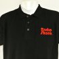 RADIO SHACK Vintage Employee Uniform Polo Shirt Black Size M Medium NEW