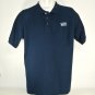 BLOCKBUSTER VIDEO Vintage Employee Uniform Polo Shirt Navy Size M Medium NEW